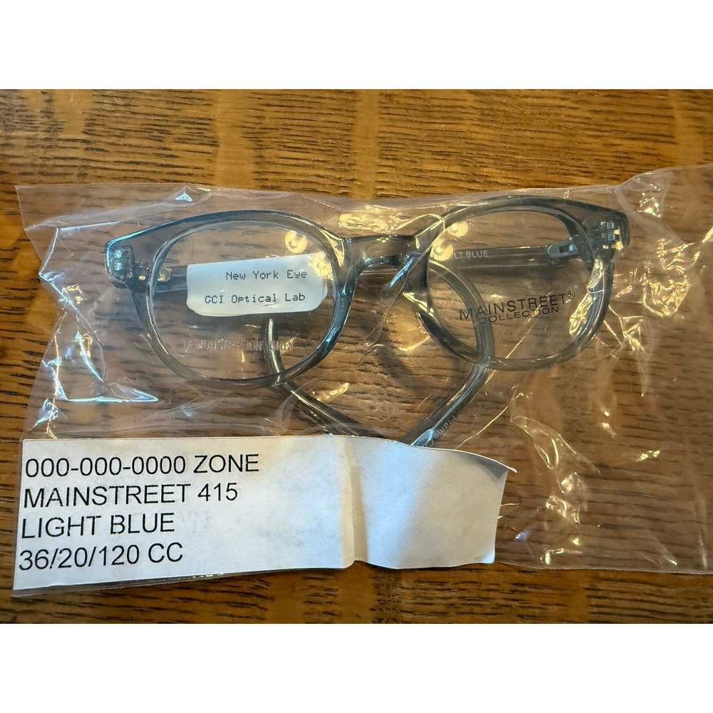 MAINSTREET KIDS EYEGLASSES FRAME 415 MC 36-20-120 Light Blue‎ FULL RIM